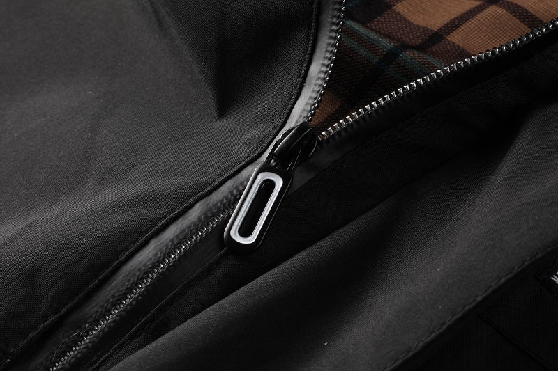 Men's Fashion Casual Windbreaker Jacket, Spring and Autumn Outdoor Lightweight Jacket