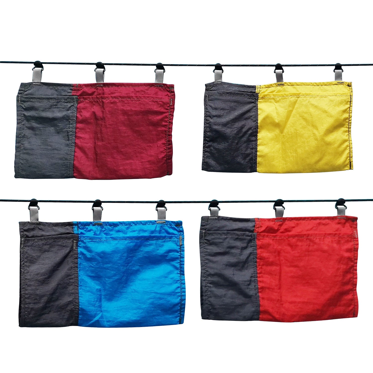 Hammock storage bag for camping, storage bag with mosquito net, for outdoor camping