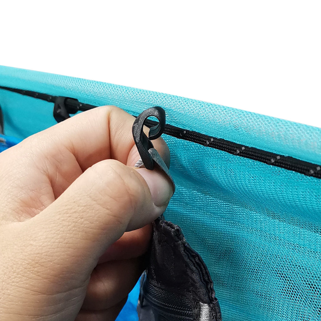 Hammock storage bag for camping, storage bag with mosquito net, for outdoor camping