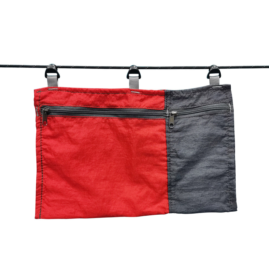 Hammock storage bag for camping, storage bag with mosquito net, for outdoor camping