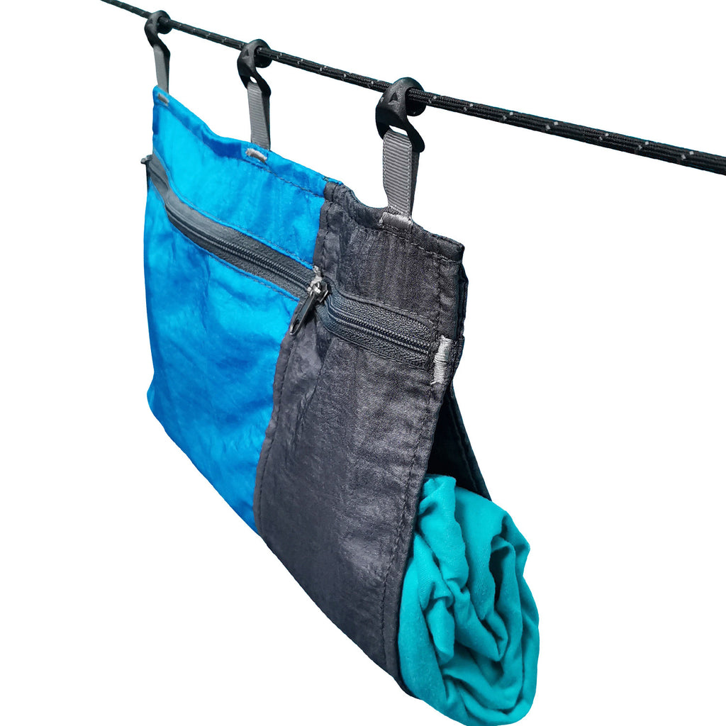 Hammock storage bag for camping, storage bag with mosquito net, for outdoor camping