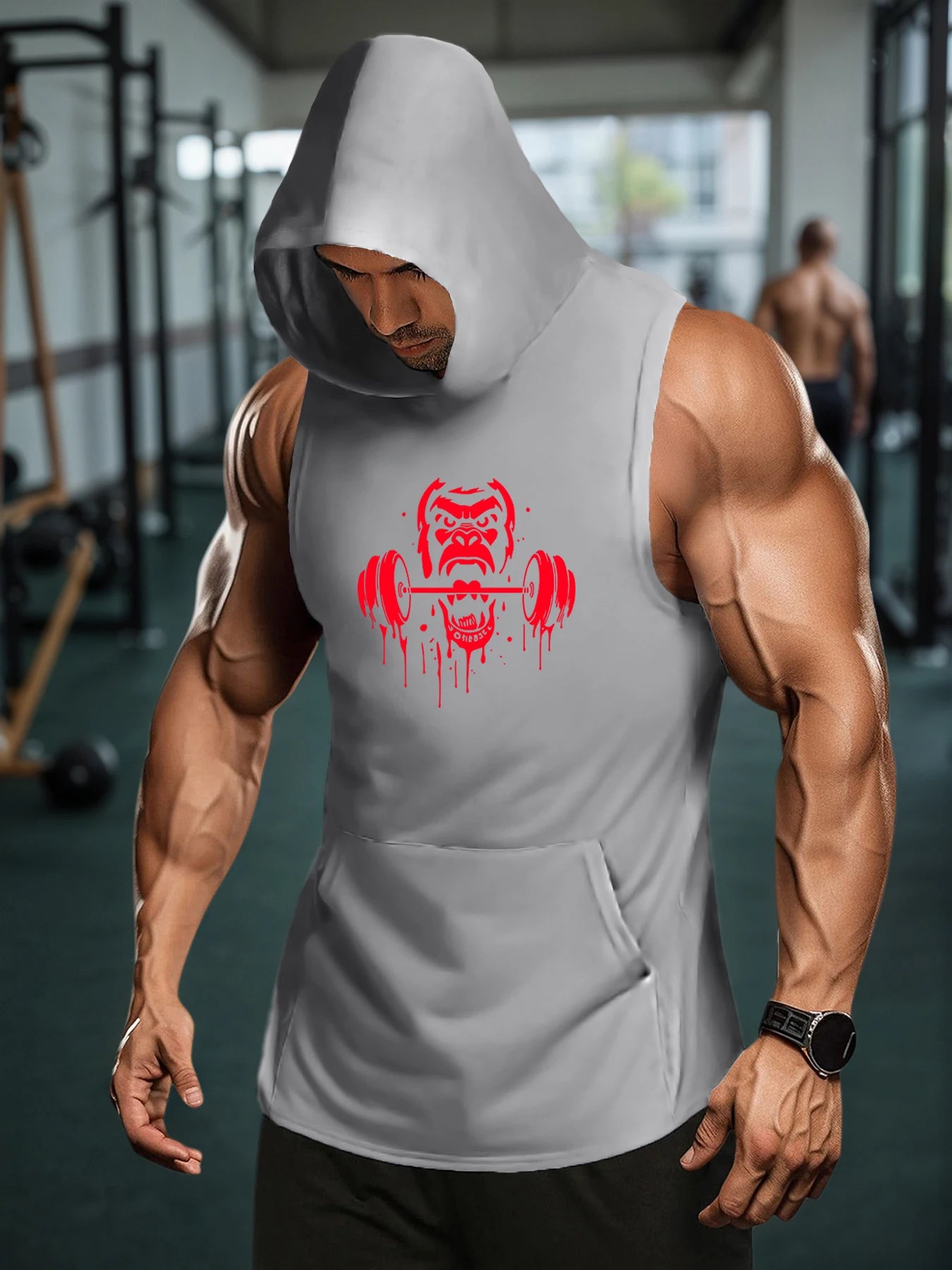Summer Men's Tank Top Gym Fitness Training Clothing Quick Dry Bodybuilding Sleeveless Shirts Men Fashion Basketball Vest