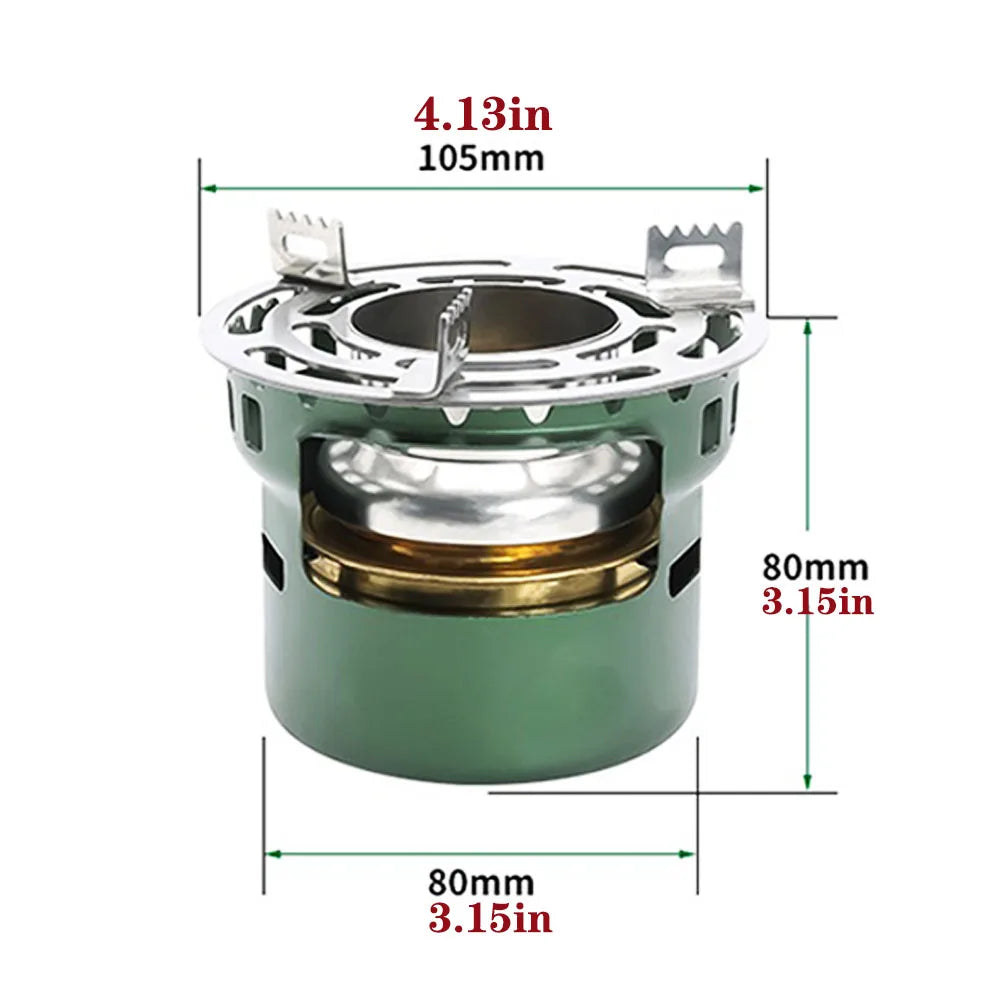 Portable Mini Barbecue Assesories Camp Cooking Supplies Camping Gear and Accessories Alcohol Stove Outdoor Furnace  Hiking Sport