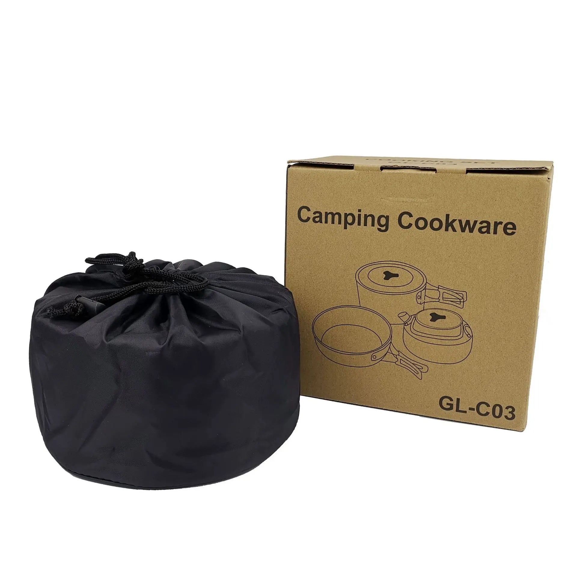 New Outdoor Cookware, Camping Pot and Teapot Set, Camping Pot and Kettle Set Camping Equipment Outdoor Accessories