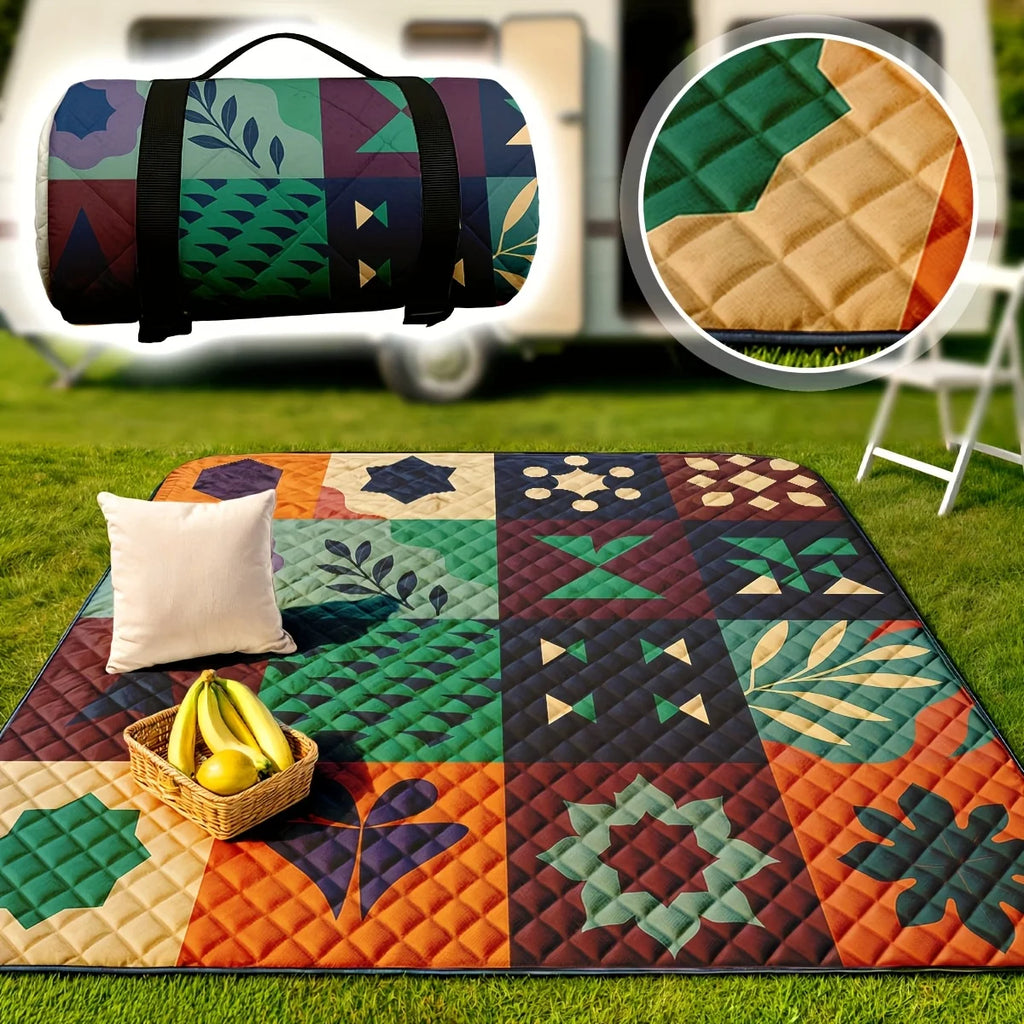 Spring Outing Picnic Mat Camping Supplies Waterproof Moisture proof Outdoor Portable Storage Suitable for Beach Grassland