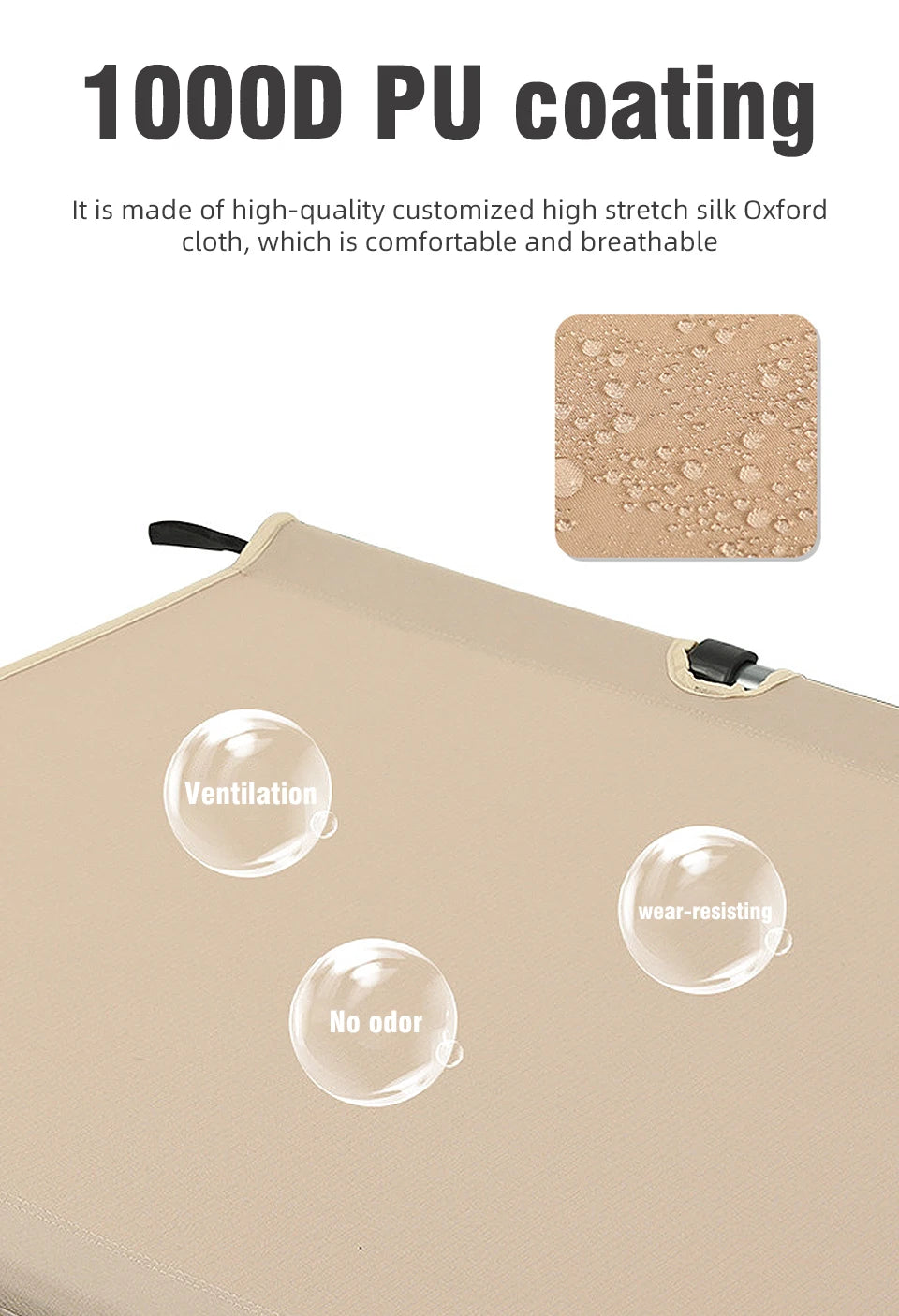 Camping Cot Folding Camping Bed Portable Outdoor Bed Comfortable Sleeping Cots for Adults & Kids Camping, Travel, RV