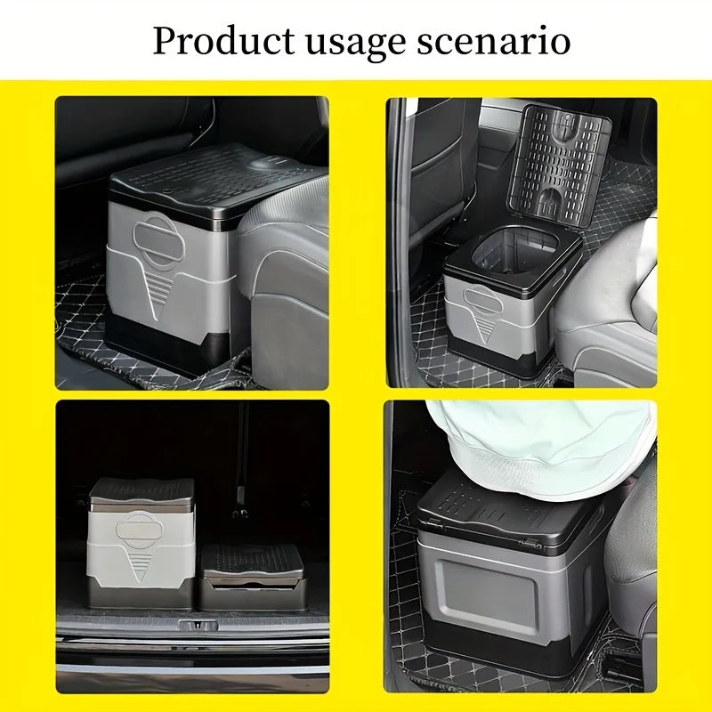 1 Portable Outdoor Toilet, Car Toilet, Foldable and Mobile Toilet, Suitable for Outdoor Camping, Hiking, Hiking, Tourism