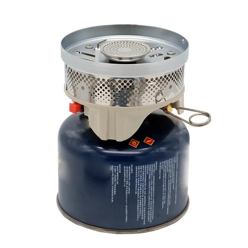 Camping Stove Outdoor Hiking Cooking System With Stove Heat Exchanger Pot Bowl Portable Gas Burner Hiking Stove Picnic Cookware