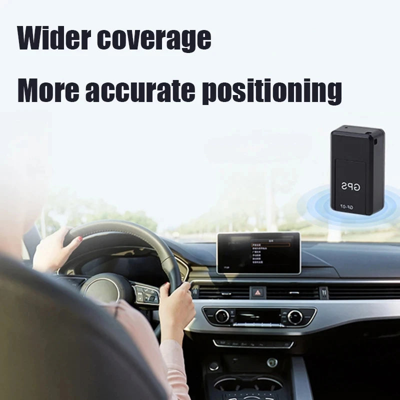GF07 Magnetic Mini GPS Tracker Real-Time Vehicle Locator Car Pet Tracking Device Compact Portable GPS Locator Position APP