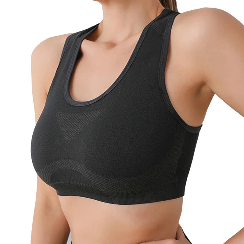 Women Sports Bra Top Push Up Fitness Yoga Bra Underwear Sport Tops For Women Breathable Running Vest Gym Wear
