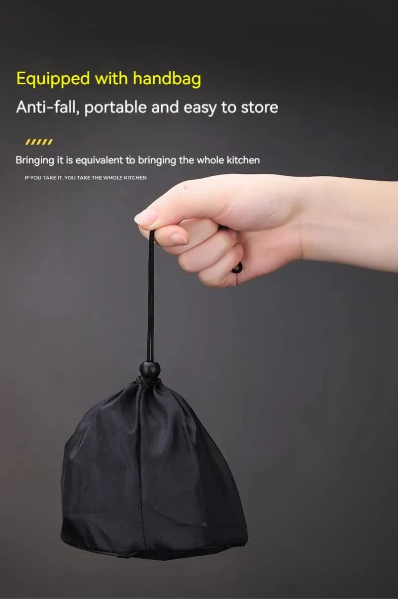 Ao ar livre mini quadrado portátil dobrável fogão a gás ultra-leve acampamento cassete fogão viagem caminhadas equipamentos