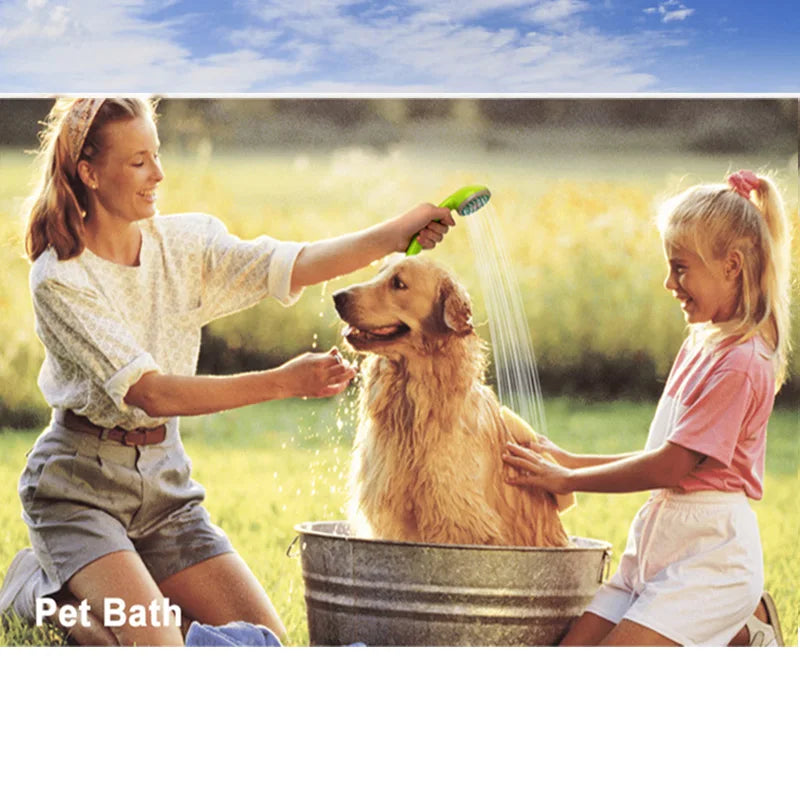 Camping Shower Pump，Outdoor Shower,  with LED lamp,IPX8 Waterproof ,Suitable for Camping,Hiking,Car trips