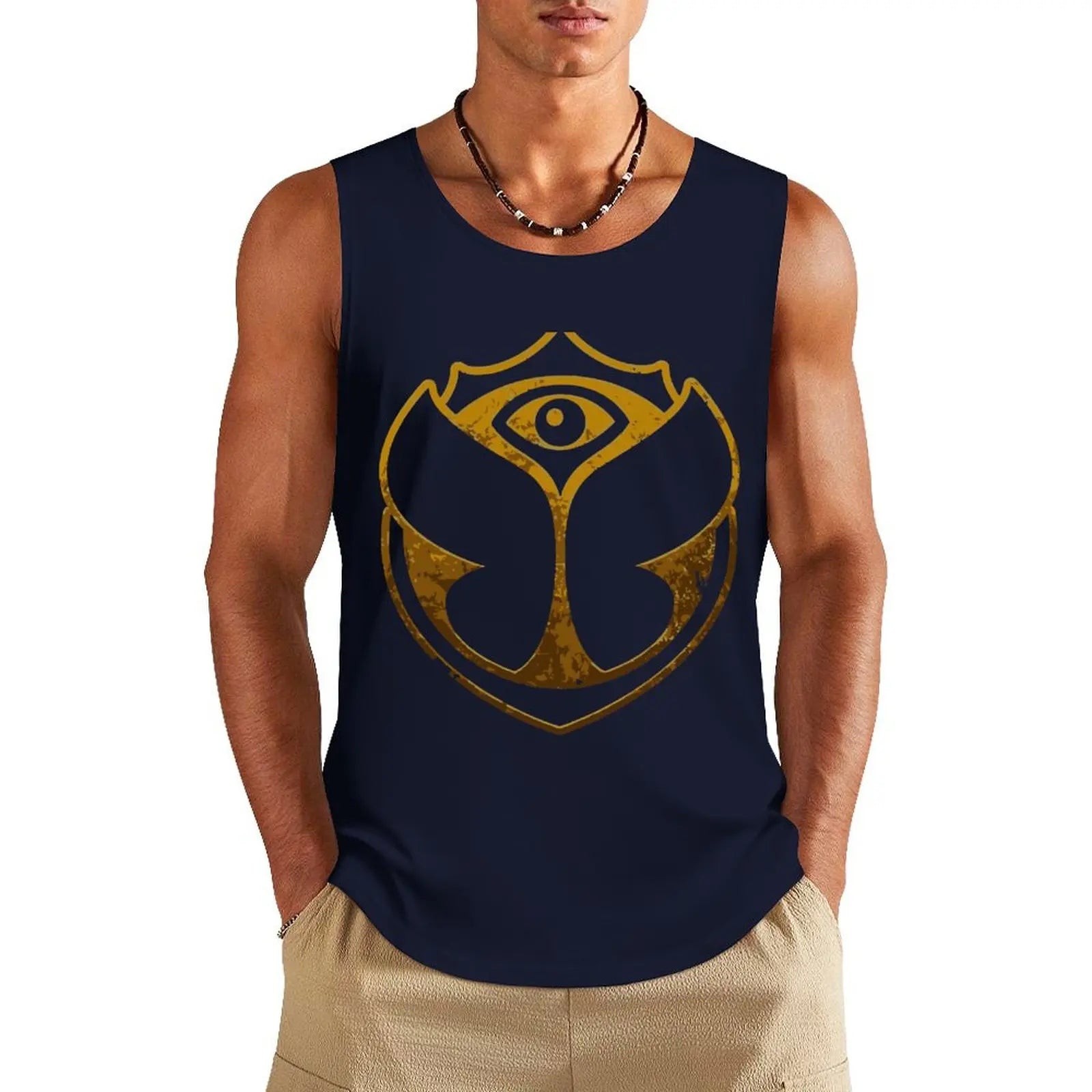 Best seller tomorrowland Tank Top gym shirt man gym training accessories t-shirt for man
