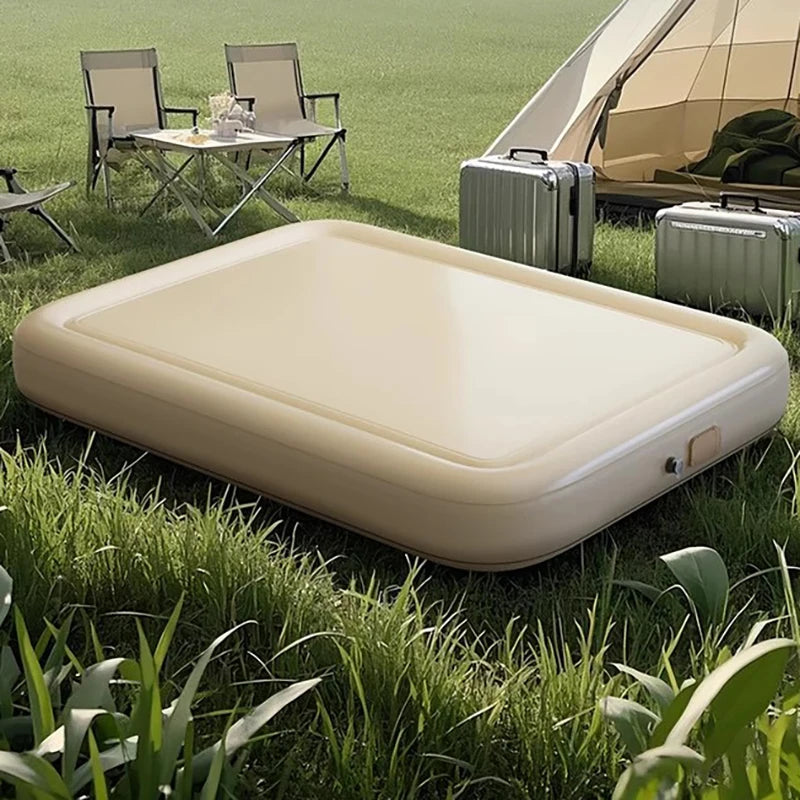 Camping Large Inflatable Bed Luxury Portable Lazy Ergonomic Inflatable Bed Comfortable Outdoor Divano Gonfiabile Furniture Room