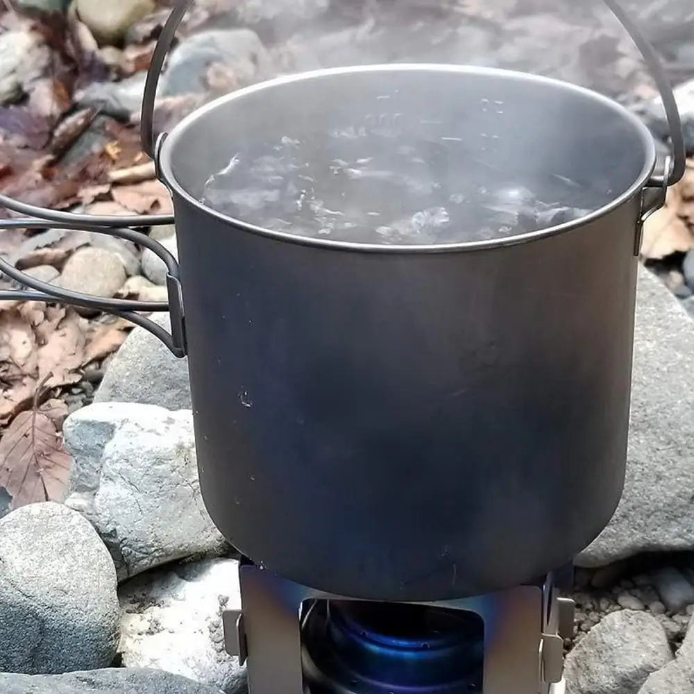 Camping Fire Pit Portable Campfire Grill And Stove Burner Compact Design Camping Stove Heat Resistant Outdoor Camping Grill Easy