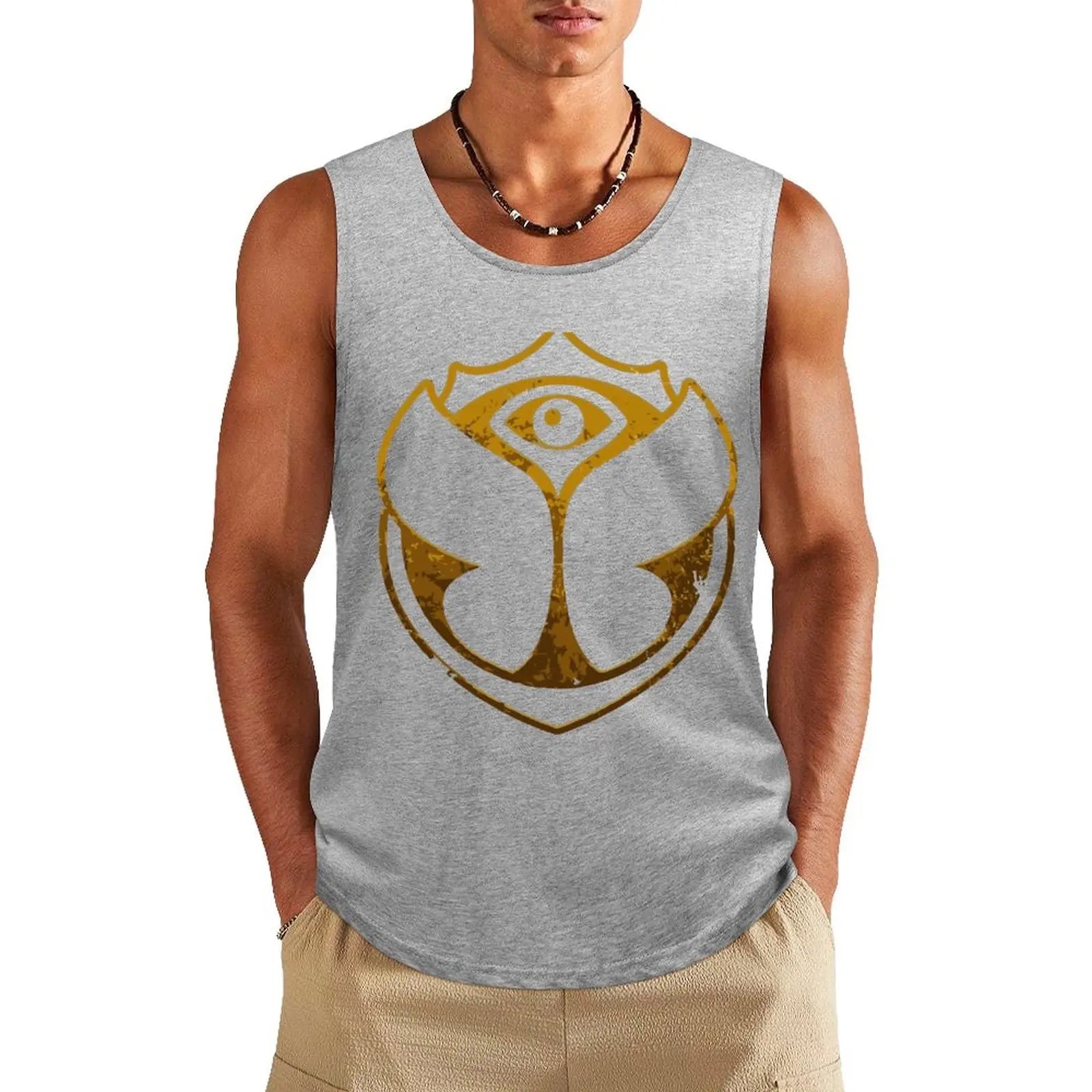 Best seller tomorrowland Tank Top gym shirt man gym training accessories t-shirt for man