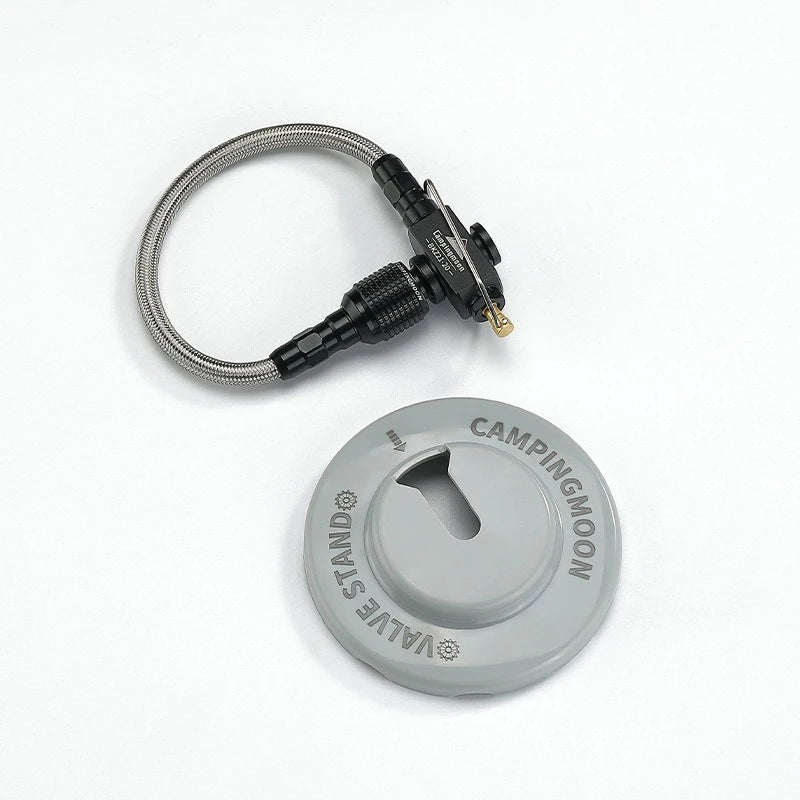 CAMPINGMOON Camping can be done with Inverted High-altitude Flat Gas Cylinders,Stoves,Extension Pipes with Valves, and Gas Pipes