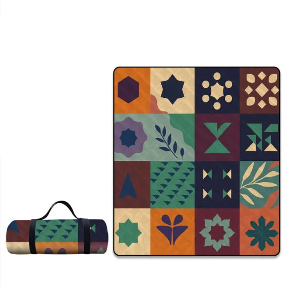Spring Outing Picnic Mat Camping Supplies Waterproof Moisture proof Outdoor Portable Storage Suitable for Beach Grassland