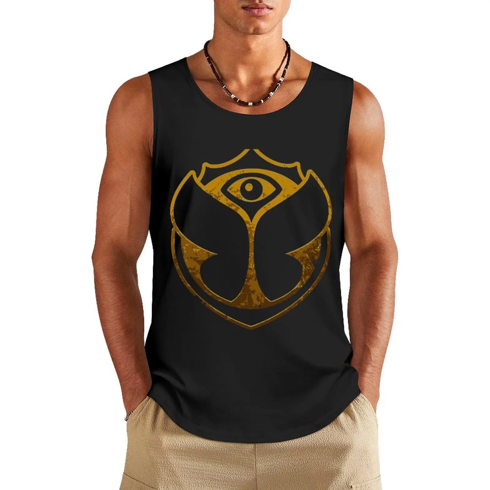 Best seller tomorrowland Tank Top gym shirt man gym training accessories t-shirt for man